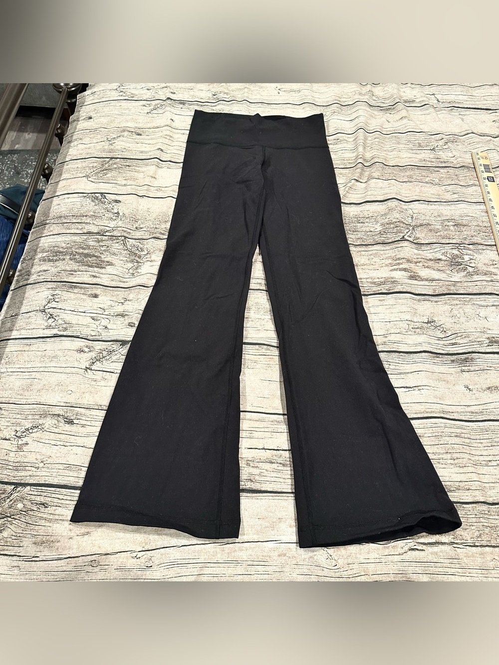 Lululemon Groove Pants Black Flared Yoga Pants Size 6